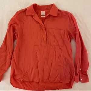 Gap orange button down